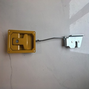 Ensemble de serrure de porte latérale de pompe et de porte de filtre à air 14761831 pour excavatrice EC380EL EC480-220E-750D-950EL4 EW205E Fabriqué à Shanghai, Chine - Product Image 1