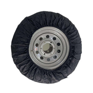 ผ้าคลุมยางอะไหล่แบบกันน้ำ ทนทานทุกสภาพอากาศ ผลิตจากผ้า Oxford 600D สำหรับกีฬาฤดูหนาว พร้อมกระเป๋าเก็บของอย่างปลอดภัย - Product Image 5