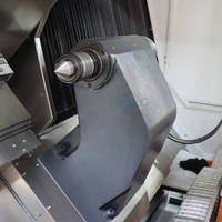 Lit incliné CNC de haute précision TCK66 Machine-outil de fraisage et de tournage de lit incliné CNC horizontal avec outils de coupe électriques