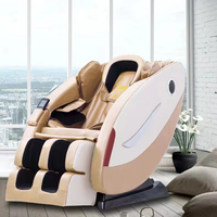 Fauteuil de massage électrique chauffant à gravité zéro pour tout le corps Soins du corps mobiles avec musique pour la relaxation à domicile et le balayage du corps