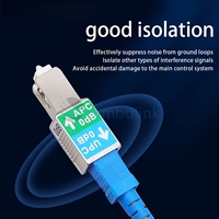 Convertisseur de fibre optique monomode personnalisé SC/APC mâle SC/UPC femelle 0dB Adaptateur de connexion d'interface de câble de fibre optique 5G