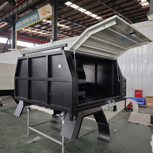 Camión cama Ute Canopy Camper Remolque de paleta de aluminio con 3 puertas y caja de herramientas <span class=keywords><strong>Venta</strong></span> - Product Image 4