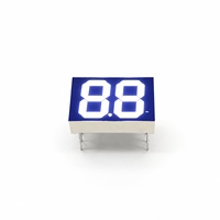 High Brightness 0.47 Inch 2 Digits White 7 Segment Led Display Digital Tube Common Cathode Anode 9 Pins for Arduino Diy Project