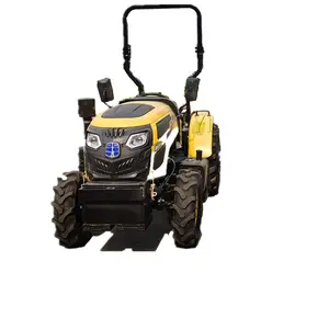 Trator pequeno compacto da mini agricultura chinesa, trator de carro de quatro rodas orquídea jardim com ce