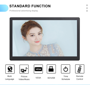 Wall Mount 21.5 <span class=keywords><strong>Inch</strong></span> <span class=keywords><strong>LCD</strong></span> HD Tự Động Phát Lại Bộ Phim Ảnh Kỹ Thuật Số Hình Ảnh Khung Với Quảng Cáo Hiển Thị <span class=keywords><strong>22</strong></span> <span class=keywords><strong>Inch</strong></span> - Product Image 2