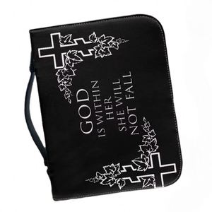 Échantillon gratuit : Housse de protection pour Bible de haute qualité avec poignée et fermeture éclair, fabriquée par une usine en Chine - Product Image 5