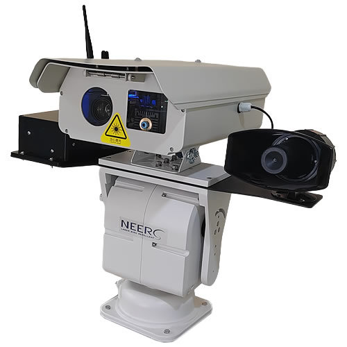 Solar Laser Bird Repellent with  4G Wireless Camera APP Control Audio and Ultrasound Scaring off Birds