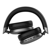 Casque Bluetooth avec réduction active du bruit, batterie remplaçable, écouteurs sans fil supra-auriculaires