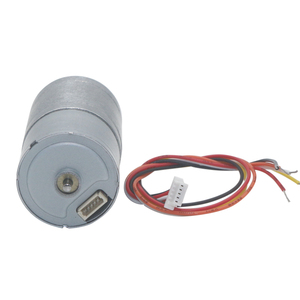 Aismartlink Moteur de réduction sans balais DC JGA25-2418 24v Moteur de <span class=keywords><strong>fer</strong></span> à <span class=keywords><strong>friser</strong></span> à vitesse lente Vitesse réglable en avant et en arrière - Product Image 2