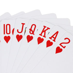 Cartas <span class=keywords><strong>de</strong></span> plástico impermeables <span class=keywords><strong>de</strong></span> alta calidad, logotipo personalizado <span class=keywords><strong>de</strong></span> fábrica, muestra gratuita europea <span class=keywords><strong>de</strong></span> Arabia Saudita, Turquía, Estados Unidos - Product Image 4