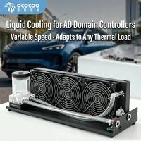 Kit de refroidissement liquide AC360l 360mm avec pompe-radiateur à port latéral T2 en cuivre pour serveur GPU IA et refroidissement de rack de centre de données