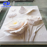 Paneles Decorativos de PVC para Interiores, Resistentes al Agua, con Acabado Brillante, Láminas de PVC con Efecto Mármol para Paredes y Techos