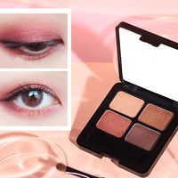 Palette de fards à paupières en gros de marque privée Palette de maquillage à haute teneur en pigments Palettes de fards à paupières