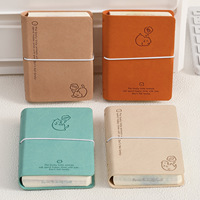 Carnet de notes en cuir PU à spirales épaisses avec logo personnalisé imprimé pour usage professionnel - Édition cadeau