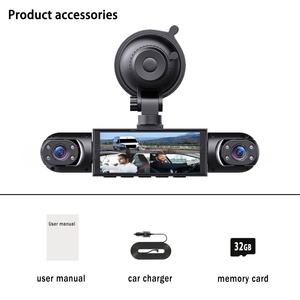<span class=keywords><strong>Cam</strong></span>éra embarquée X6 à 4 objectifs et enregistreur vidéo 1080P HD Couverture complète avant/arrière/gauche/droite avec image de recul DVR de voiture Garantie 1 an - Product Image 3