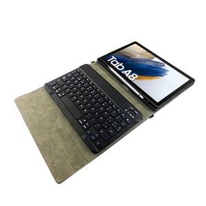 <span class=keywords><strong>Custodia</strong></span> per Tablet con Slot a vibrazione per tastiera antiurto in Tpu personalizzata per <span class=keywords><strong>Samsung</strong></span> <span class=keywords><strong>Galaxy</strong></span> <span class=keywords><strong>Tab</strong></span> <span class=keywords><strong>A8</strong></span> con tracolla - Product Image 1