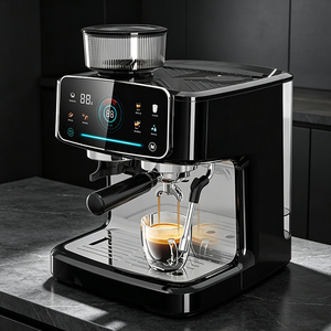 Cafetera Espresso Semiautomática Multifunción, de Fácil Operación, Ahorro de Energía, <span class=keywords><strong>Universal</strong></span> para Hogar y Comercio - Product Image 3