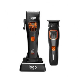 Magnetic Blade Electric <b>Barber</b> Clippers Multi Color 9000RPM Brushless Motor Haircut Machine Cordless Blade Clippers for Men - Product Image 1