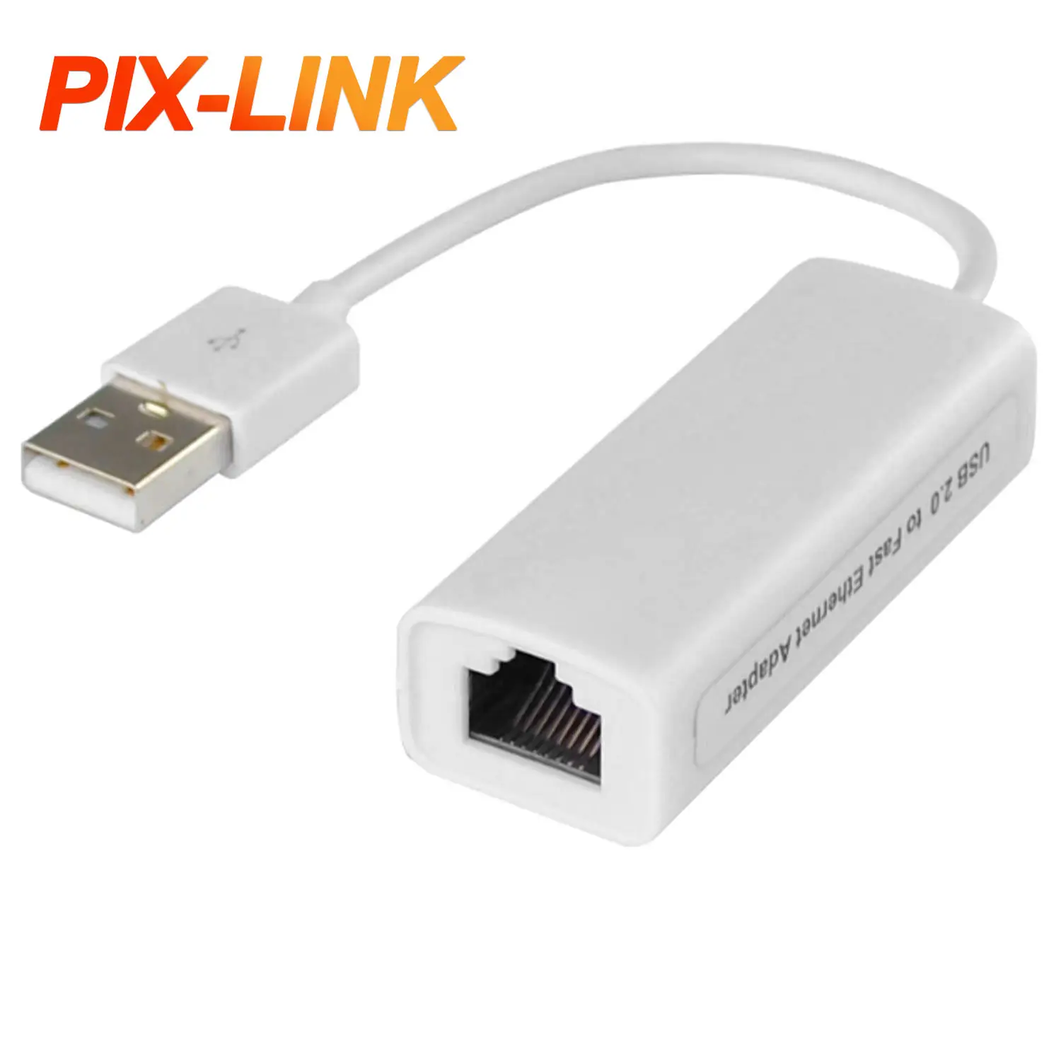 USB сетевой адаптер usb 2,0 к rj45 Ethernet 10/100 м проводной Lan адаптер для ПК