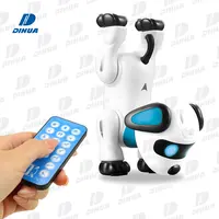 Perro acrobático programable con Control remoto para niños, Robot electrónico inteligente de baile