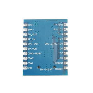 DY-SV19T Sprach wiedergabe modul Eins-zu-Eins-Trigger Serial Port Control Segment Trigger MP3-Sprachmodul Unterstützung TF-Karte - Product Image 3