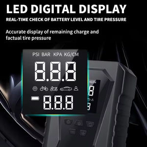 เครื่องช่วยสตาร์ทรถยนต์ Yesper P2 รุ่นปรับแต่งพิเศษ ความจุแบตเตอรี่ 23800 มิลลิแอมป์ พร้อมปั๊มลมเติมลมยาง 22 ลิตร/นาที สำหรับรถยนต์และมอเตอร์ไซค์ในกรณีฉุกเฉิน - Product Image 3