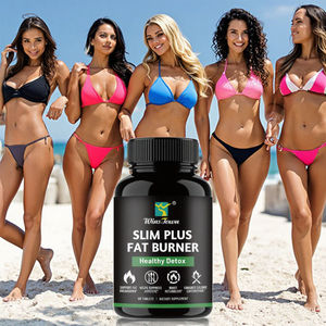 OEM Wholesale Adult Slim Plus Fat Burner Herbal Supplements Garcinia Cambogia Green Tea Extract Weight Loss Tablet Metabolism - Product Image 1