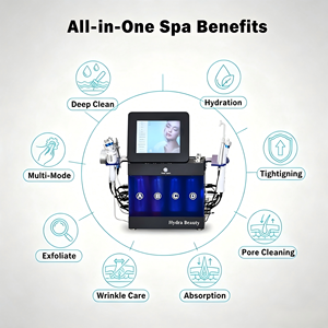 เครื่องสปาอควา 7 ไลท์ 14-in-1 ระดับมืออาชีพ ระบบจัดการผิวหน้าอเนกประสงค์ สำหรับร้านเสริมสวย รุ่น LS-HD5 - Product Image 3
