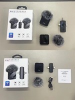 Microphone sans fil F11-2, microphone d'enregistrement sans fil F15, microphone tour de cou deux-en-un et trois-en-un