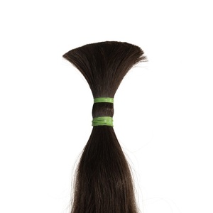 Lots de Cheveux Humains Vierges Doublement Étirés de Haute Densité, Qualité Premium, Teinte Noir Naturel, Trame Unique, Cheveux Bruts Non Traités - Product Image 1