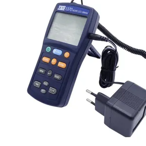Compteur de CO2 et capteur de température et d'humidité TES-1370H avec mesure continue et écran LCD à trois lignes - Product Image 1