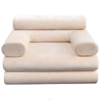 Canapés de sol en mousse haute densité avec fonction massage en tissu, vente en gros directe usine, pour salon, appartement, entrepôt