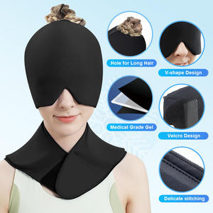 Cappello e Fascia per il <span class=keywords><strong>Collo</strong></span> in Gel Terapeutico, Compressa Calda/Fredda a Temperatura Costante per Dolori <span class=keywords><strong>al</strong></span> <span class=keywords><strong>Collo</strong></span>, Mal di Testa e Sollievo dall'Emicrania - Product Image 4