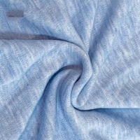 In Stock 120gsm Organic Anti-bacterial Seaweed Seacell Weft Knitted Plain 10% Seacell Algae Fiber Home Textile Fabric