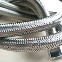 Tuyau flexible tressé haute pression 1/2 pouce en acier inoxydable 304 avec gaine intérieure EPDM moderne DIECHENG DCR-3008G Garantie 3 ans Facile à installer