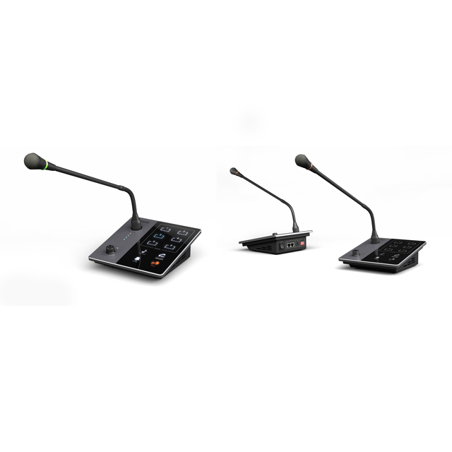 Public Address System 6 Zone Voice Evacuation System Remote Call Paging Microphone Station