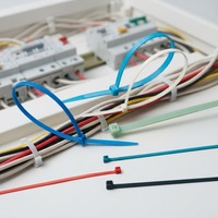 Attache-câble auto-bloquante SVM ETFE de qualité industrielle, résistante aux acides et aux alcalis, pour le regroupement de câbles électriques et de tuyaux chimiques, résistante aux hautes températures