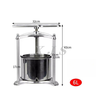 Presse à lait de coco manuelle, machine à extraire le jus de raisin