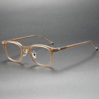 Monture en verre de haute qualité, montures optiques en acétate, lunettes de lecture de transition, montures de rivière optique ON.7