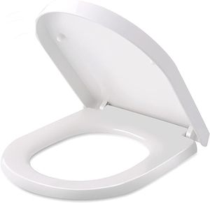 <span class=keywords><strong>Asiento</strong></span> de inodoro con mecanismo de <span class=keywords><strong>cierre</strong></span> <span class=keywords><strong>suave</strong></span> Forma de D/O Tapa de inodoro <span class=keywords><strong>Cierre</strong></span> <span class=keywords><strong>suave</strong></span> extraíble Liberación rápida <span class=keywords><strong>Asiento</strong></span> de inodoro de fácil limpieza - Product Image 1