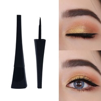 Eyeliner liquide noir haute pigmentation, vegan, waterproof, en gros, avec logo personnalisé, marque privée, colle pour eyeliner.