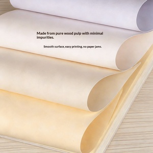 Papier d'impression beige/protecteur des yeux <span class=keywords><strong>A3</strong></span>/A4/B5 80g/m², paquet simple de 100 feuilles pour l'écriture/le dessin/la peinture - Product Image 3