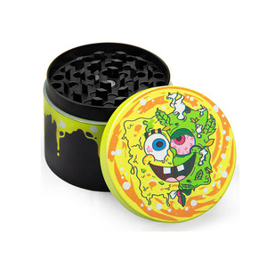 Wholesale <b>Herb</b> <b>Grinder</b> 4 Layer Zinc Alloy Metal Tobacco Smoking <b>Herb</b> <b>Grinder</b> Smoking Accessories - Product Image 1