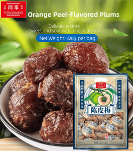 Harga Pabrik Langsung Kulit Jeruk Keprok Kering Segar & Sehat Rasa Manis 100% Alami 320g Kemasan Individual - Product Image 2