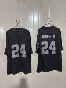 Maglia da Calcio Uomo 2026 Ricamata all'Ingrosso Las Vegas # 15 Mendoza # 2 Jeanty # 98 Crosby # 17 Adams # Maglietta numero 34 Jackson disponibile in magazzino - Product Image 4