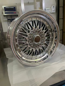 Jantes en alliage pour voiture <span class=keywords><strong>de</strong></span> tourisme <span class=keywords><strong>de</strong></span> style japonais 16X7.0 17X7.5 <span class=keywords><strong>pouces</strong></span>, couleur noir/argent - Product Image 4