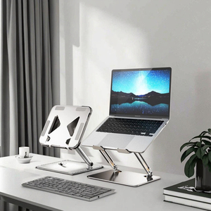 Bán Buôn Có Thể Gập Lại Kim Loại Cầm Tay Máy Tính Xách Tay Máy Tính Bảng Đứng Chiều Cao Tăng Chức Năng Làm Mát Tùy Chỉnh Sắt/Nhôm/Không Gỉ - Product Image 6