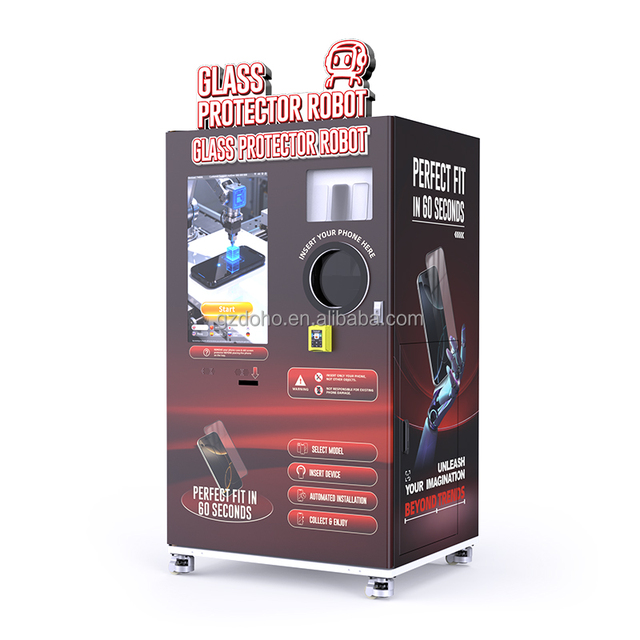 New Innovation Customized Intelligent Machine for Business Mobile Phone Screen Protector Vending Machine