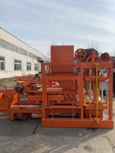 QTJ4-25 automatique de fabrication de blocs Machine automatique de fabrication de blocs de <span class=keywords><strong>béton</strong></span> de palettisation automatique de tissu - Product Image 3
