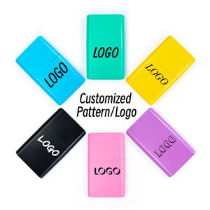 Free Design Custom LOGO Simple Square Paper <b>Small</b> Portable Pre Roll Cone Lighter <b>Storage</b> <b>Box</b> for Accessories Beyoulabs GT-055G - Product Image 1